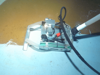 配水池不断水清掃イメージ画像